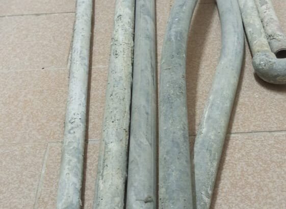 Clean & Rust-Free GI Pipes (1″ & 3/4″ Diameters)