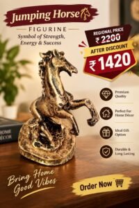 jumping horse fiber made . Location Saughat Shop Noor Mahal Bahawalpur