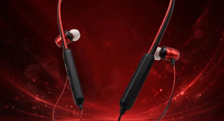 Premium Wireless Neckband – Super Bass (Rs. 499)