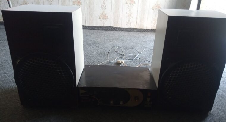 🔊 Amplifier + 2 Speakers | Urgent Sale