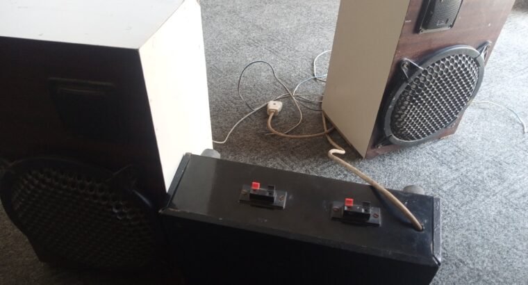 🔊 Amplifier + 2 Speakers | Urgent Sale