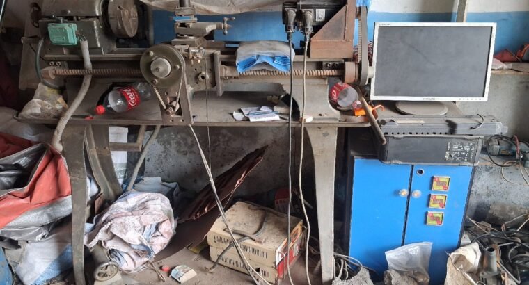 4 Foot Lathe Machine CNC Converted