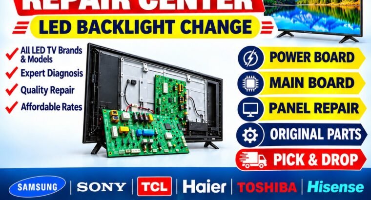 LED TV and LCD repairing Lahore. home se...