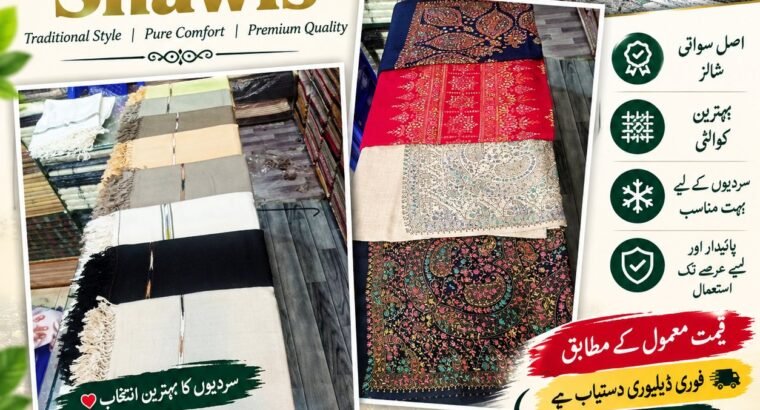 swat Genuine Shawls